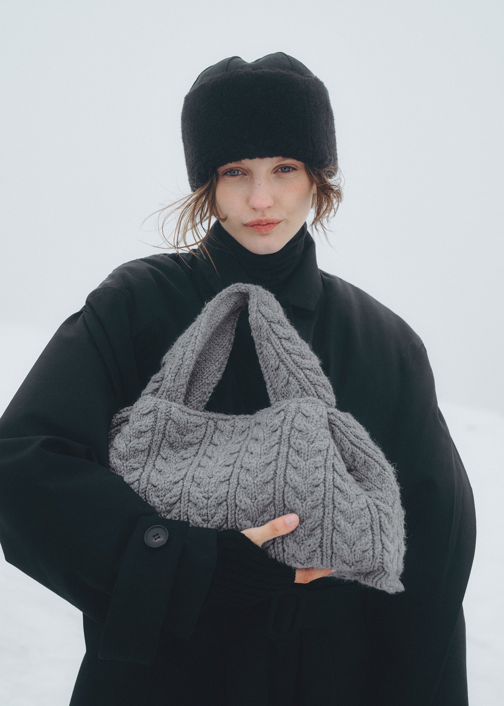 Numéro Neuf Large - Merino Stone