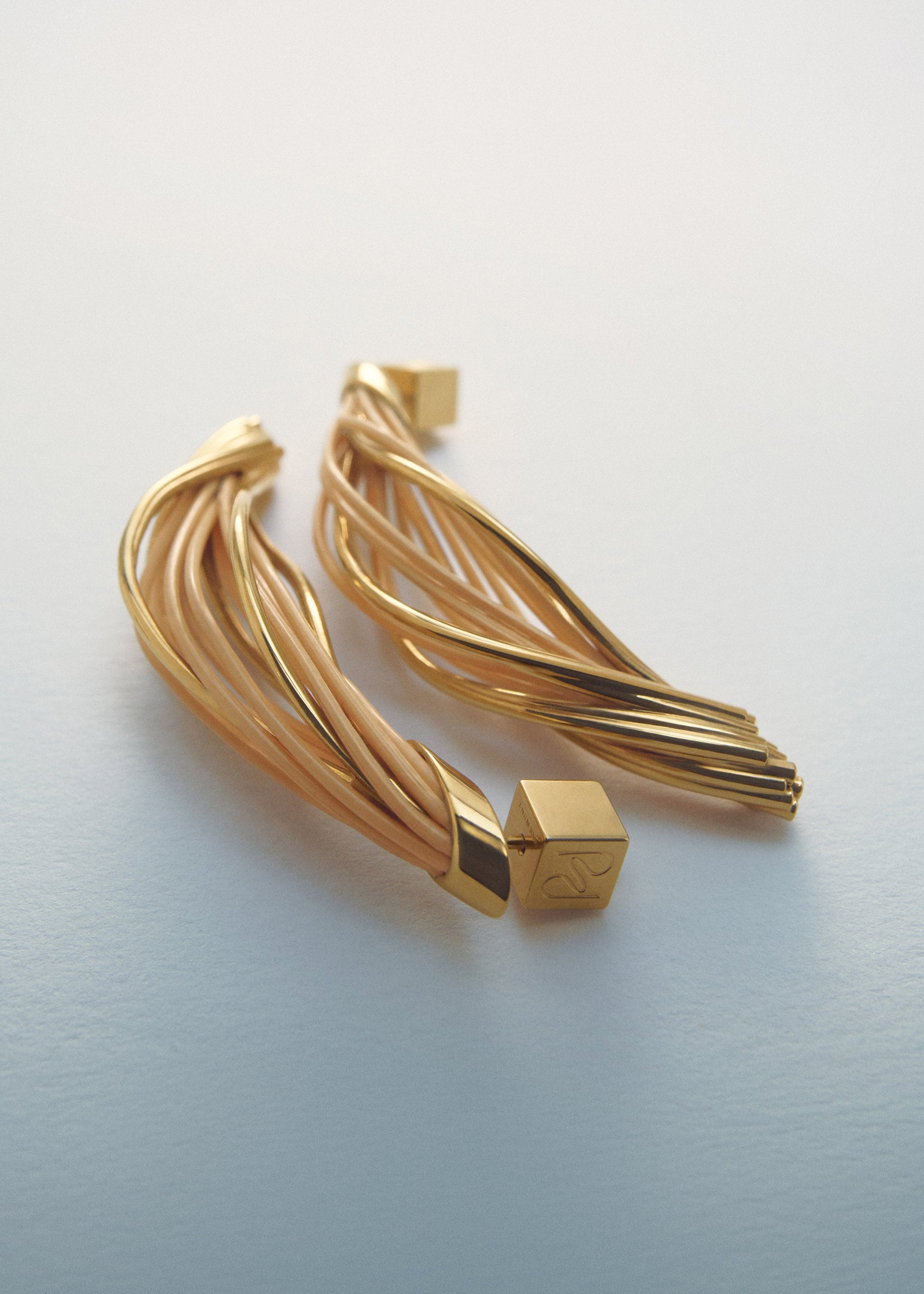 Rozo Drop Earrings - Rattan