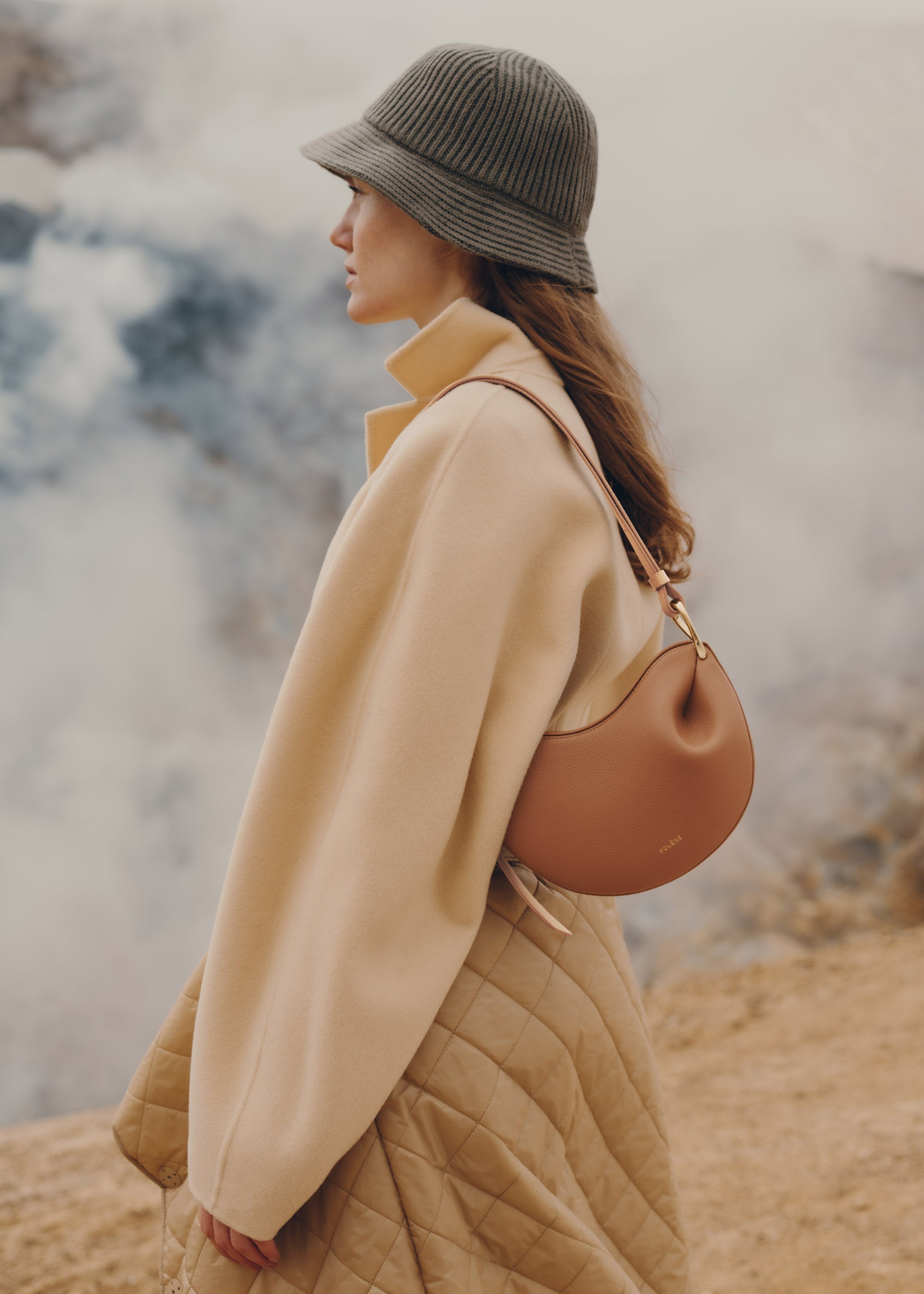 Polène | Bag - Tonca - Duo Camel – Polène SG