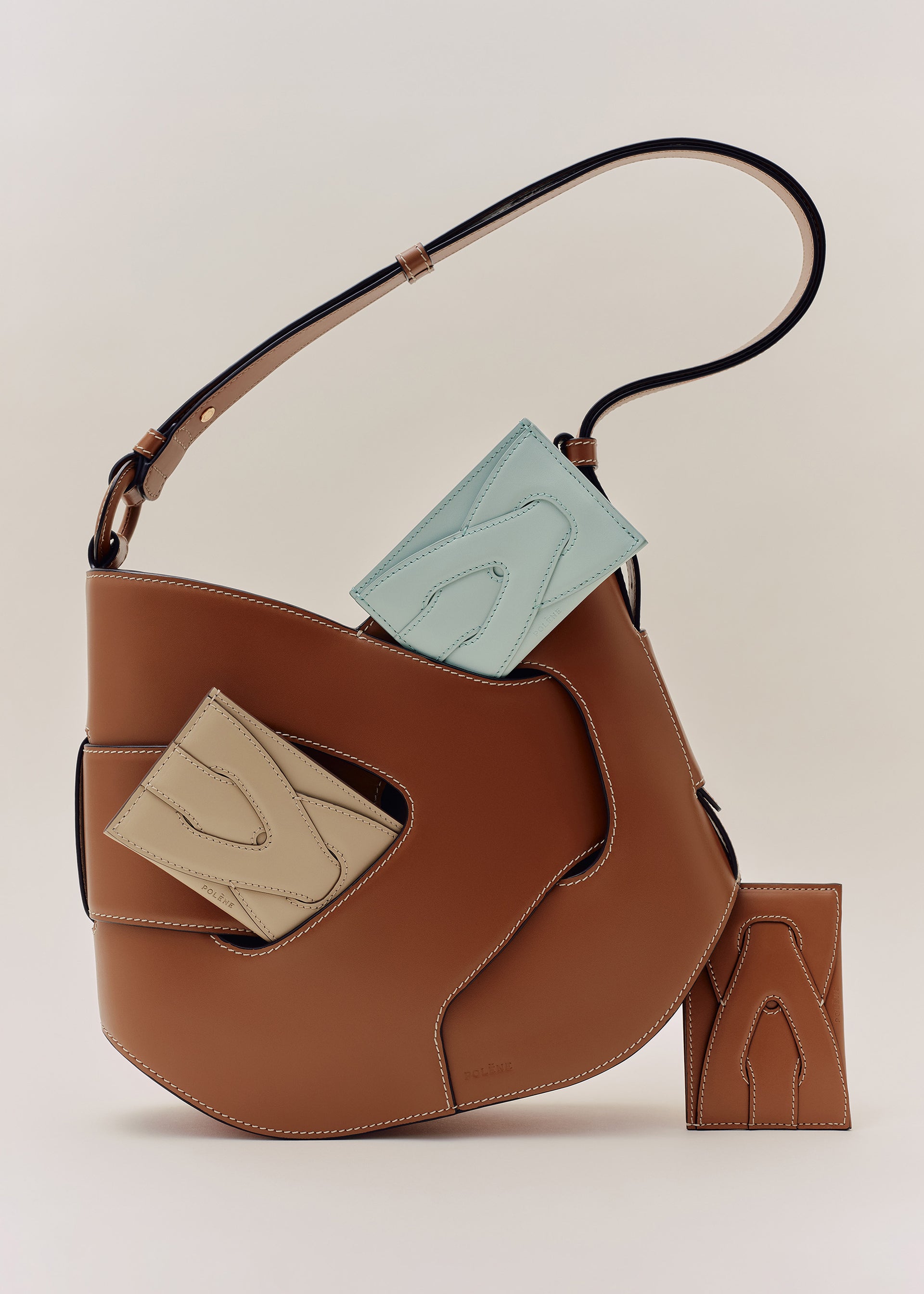 Nodde Card Holder - Cognac