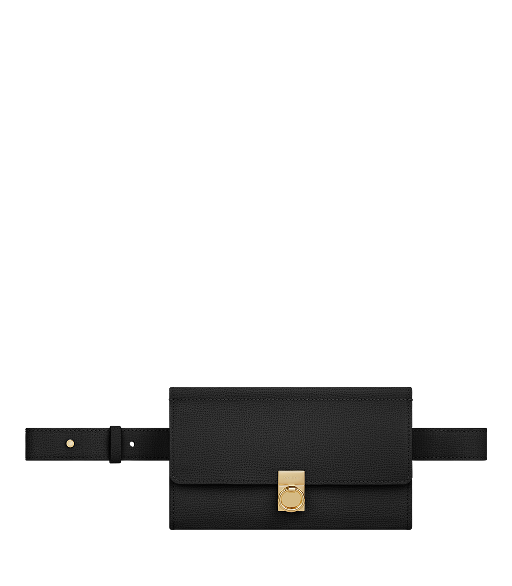 Numéro Sept Belt - Textured Black