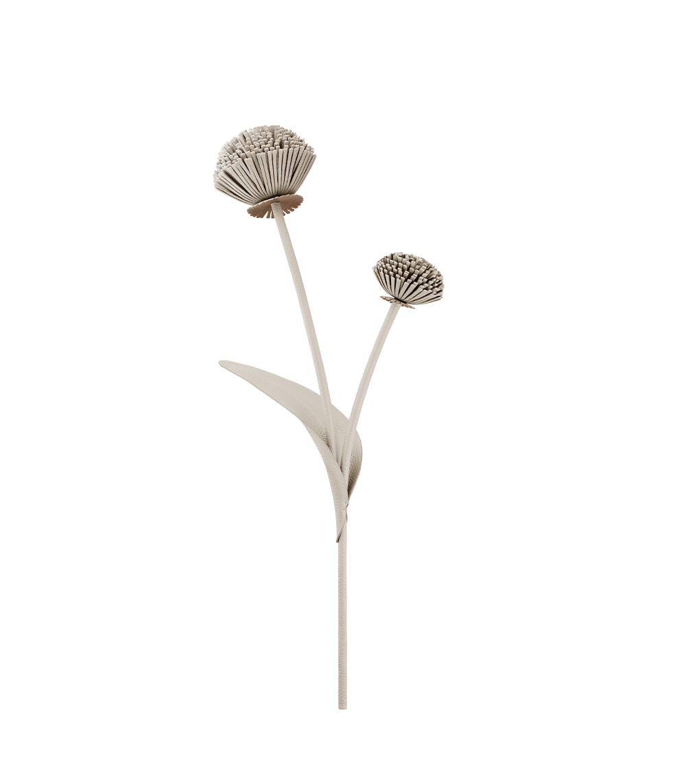 Tul Flower - Chalk